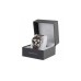  Men’s Black Dial Brown Leather Strap Watch