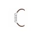  Men’s Black Dial Brown Leather Strap Watch