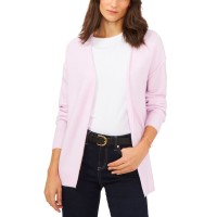 Vince Camuto Womens V-neck Cozy Sweater, Lilac, XS