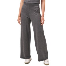 Vince Camuto Womens Wide Leg Sweater Pants, Gray, L
