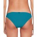 Juniors’ Simply Mesh Solid Hipster Bikini Bottoms,Tidal Blue,Small