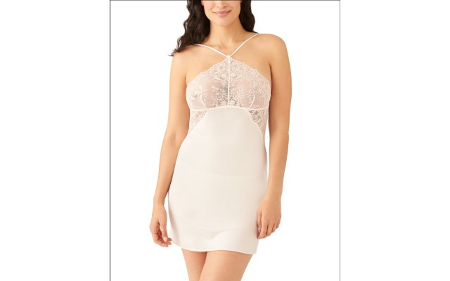  Women’s Scene Stealer Chemise, Cream, Large