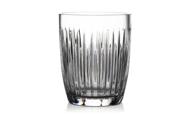  Crystal Ardan Mara Cut Glass Hurricane, Clear
