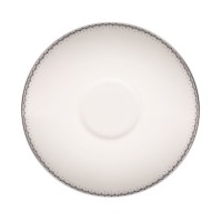 Waterford Monique Lhuillier Dinnerware, Dentelle Tea Saucer, White