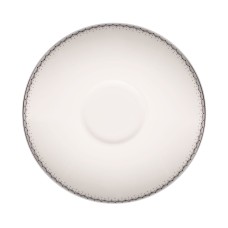 Waterford Monique Lhuillier Dinnerware, Dentelle Tea Saucer, White
