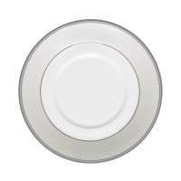 Waterford “Pointe Desprit” Tea Saucer, White, 8 oz