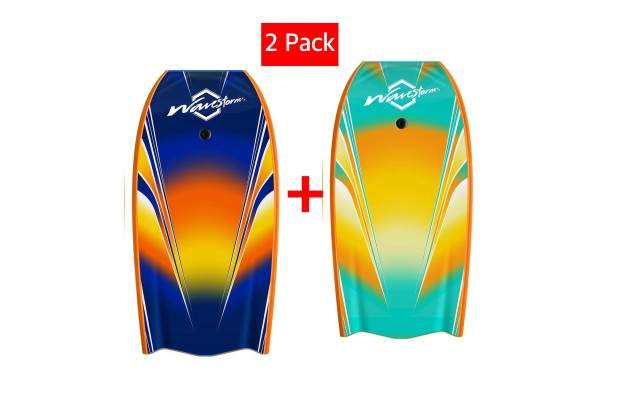  42.5 in Hypermax Bodyboard, Blue/Orange, Turquoise/Yellow