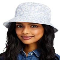 Wayf Cotton Bucket Hat, Cornflower, One Size