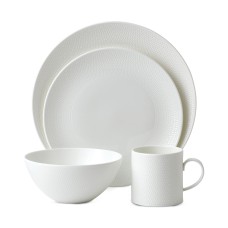 Wedgwood Gio 4-Pc. Place Setting, White