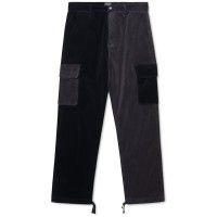 WeSC Men's Colorblocked Cargo Pants, Black, 36x32