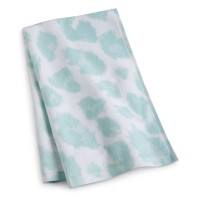 Whim by Martha Stewart Collection Leopard Yarn-Dyed Hand Towel, Aqua