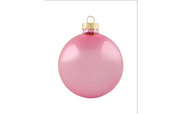 Whitehurst 3.25″ Glass Christmas Ornaments – Box of 4