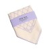  Printed Cotton Pet Bandana, Natural/Lilac, 22″x 22″