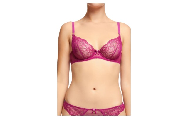 Women’s Dita Von Teese Fiamma Underwire Balconette Bra, Size 32C – Pink
