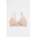 Women’s  Signature Lace Nursing Bralette, Size X-Small – Beige