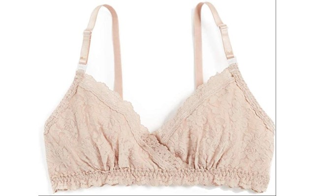 Women’s  Signature Lace Nursing Bralette, Size X-Small – Beige