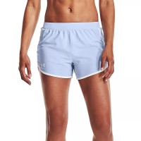 Women’s Under Armour Fly By 2.0 Running Shorts, XX-Large, Pastel Blue