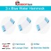 3 Pack Premium Inflatable Aqua Portable Summer Water Hammock Bed, Chair, Lounger Float for Adults, 3 x Blue