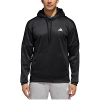 Adidas Men’s Team Issue Fleece Hoodie Sweatshirts, Black, S