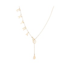 ADORNIA “EXTRA” Slide Through Lariat (Gold)