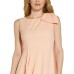  Womens Divine Crepe Fit & Flare Midi Dress, Light Pink/6