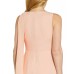  Womens Divine Crepe Fit & Flare Midi Dress, Light Pink/6