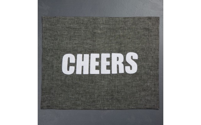 Alexandra Ferguson Cheers Placemat, Green