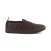  Men’s Cooper Quilted Slip-On Sneakers, Brown, 8.5