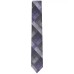  Men’s Ember Plaid Slim Tie, Purple