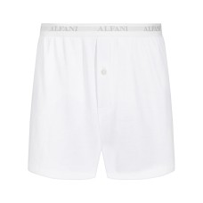 Alfani Mens Intimates 5-Pack Cotton Blend Boxers, White, Medium