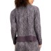  Ultra-Soft Crew Neck Pajama Top, Small, Gray
