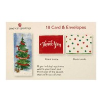 American Greetings 18 Merry Christmas Holiday Cards