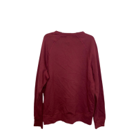 And Now This Men’s Solid Fleece Sweatshirts, Burgundy, Medium