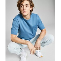 And Now This Men’s Pocket T-Shirt, Aqua, S