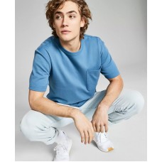 And Now This Men’s Pocket T-Shirt, Aqua, S