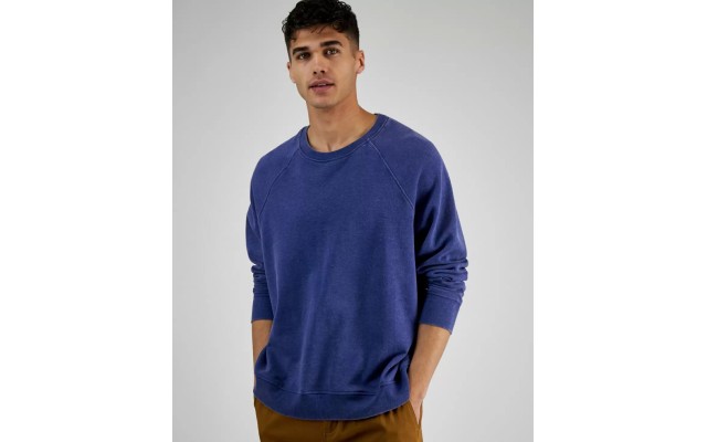  Men’s Raglan Sweatshirt, Blue