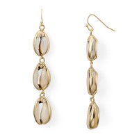 Aqua Women’s Cowrie Shell Drop Earrings