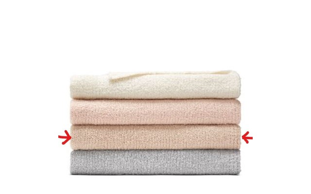  Felice Boucle Acrylic Wool Cashmere Blend Throw Blankets, Camel
