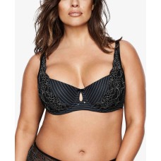 Ashley Graham Women's Plus Size Lingerie Diva Lace-Trim Bras