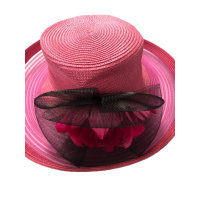August Hat Company Romantic Profile Hat, Pink