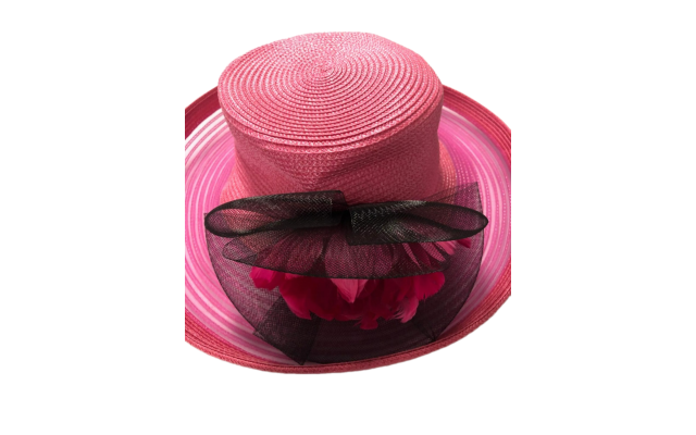  Romantic Profile Hat, Pink