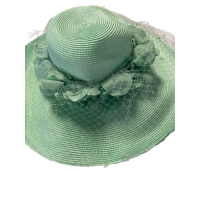 August Hat Company Women’s Onyx Wide Brim Hat (Mint)