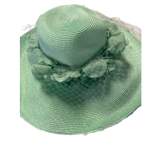 August Hat Company Women’s Onyx Wide Brim Hat (Mint)