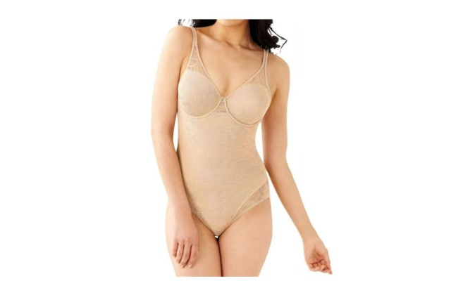  Women Adjustable Full Coverage Shapewear, Nude