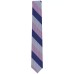  Men’s Kelley Stripe Skinny Tie, Pink