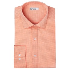 Bar III Men’s Organic Cotton Slim-Fit Link-Print Dress Shirt Medium (15-15 1/2)