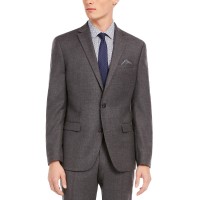 Bar III Men’s Slim-Fit Gray Flannel Suit Separate Jacket (Gray,38 R)