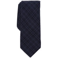 Bar III Men’s Toto Plaid Tie, Navy