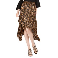 Bar III Women’s Ruffled Asymmetrical Maxi Skirts