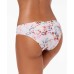  Women's Hipster Bottoms Swimsuit, Floral Printed, Large